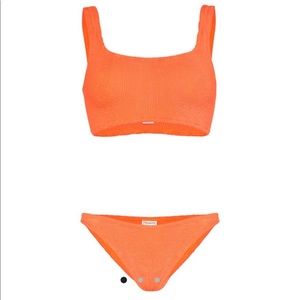 Hunza G Xandra Orange Bikini